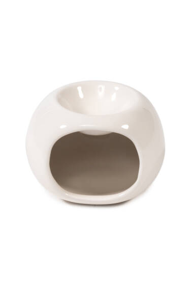 White Sphere Oil Burner - 1