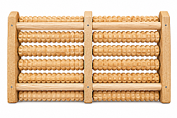 Wooden Foot Massager (12 Rollers) - 2