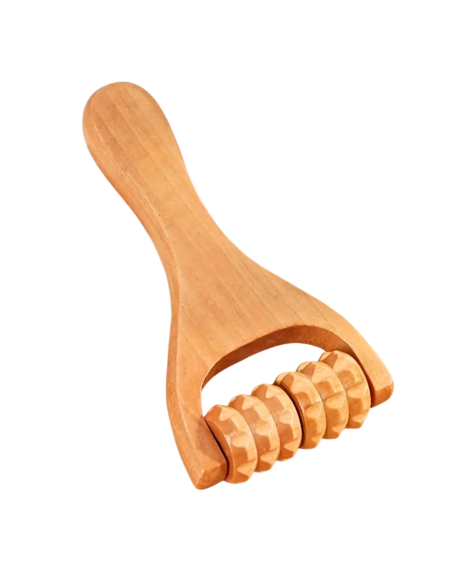 Wooden Gear Roller Massage Tool - 1