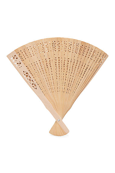 Wooden Hand Fan – Foldable Decorative and Practical Fan - 3
