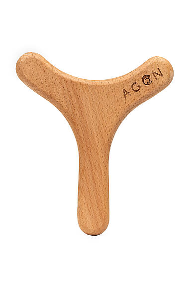 Y-Shaped Wooden Massage Tool – Deep Relaxation and Renewal - 1
