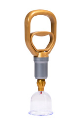 Yellow Four-Finger Cupping Pump - 2