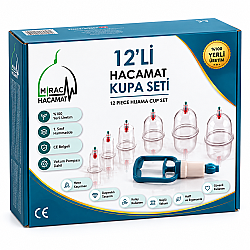 Yeni Tasarım 12'li Hacamat Kupası Seti - 2